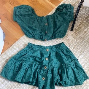 Eberjey skirt and top